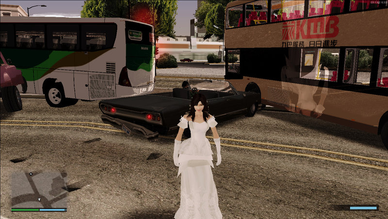 GTA San Andreas Lin Chi ling Bride outfit Mod GTAinside